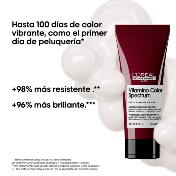 Acondicionador Vitamino Color Spectrum Protección del color 200 ml L'Oréal Professionnel - Image 4