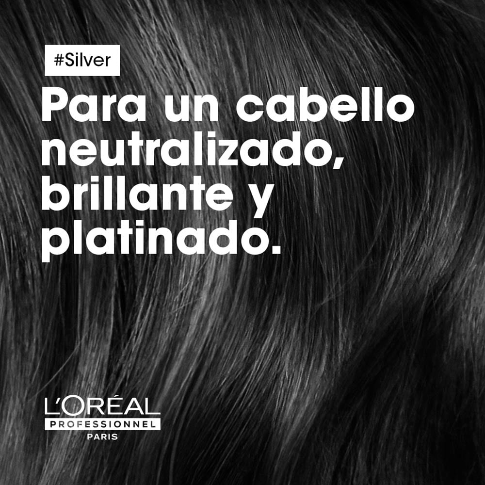 Acondicionador Silver Suavidad y Brillo Cabello Blanco - L'Oréal Professionel 200 ml - Image 2