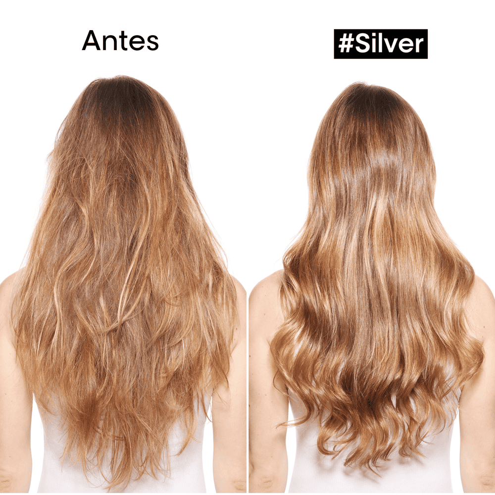 Acondicionador Silver Suavidad y Brillo Cabello Blanco - L'Oréal Professionel 200 ml - Image 3