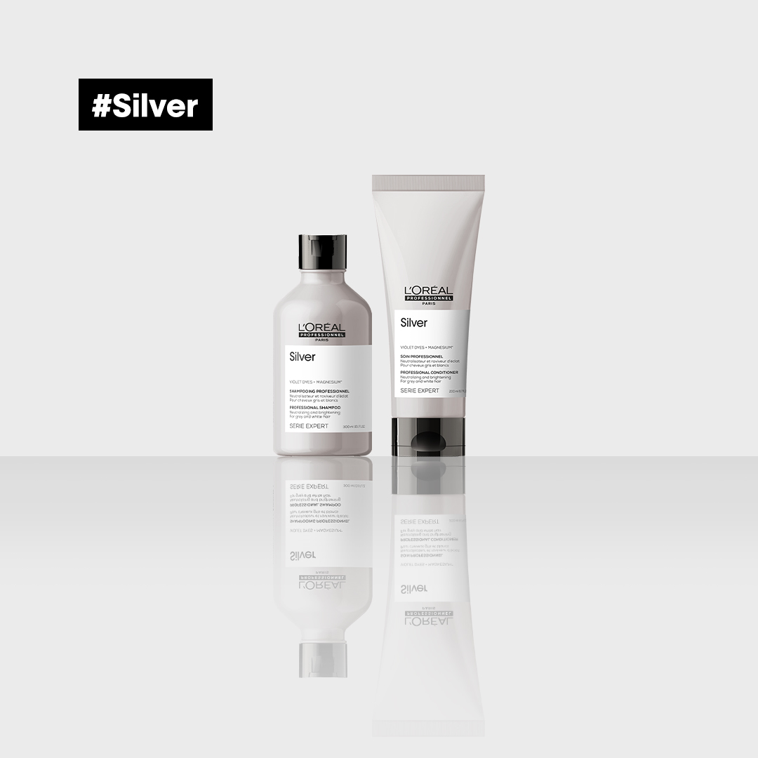 Acondicionador Silver Suavidad y Brillo Cabello Blanco - L'Oréal Professionel 200 ml - Image 4