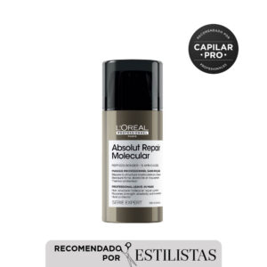 Mascarilla reparadora Leave-in Absolut Repair Molecular - L'Oréal Professionel 100 ml