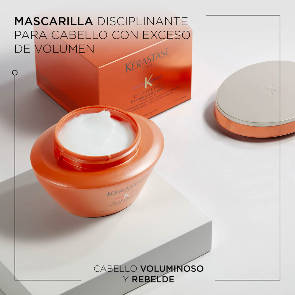 Mascarilla Kérastase Discipline Oléo-Relax Control Frizz cabello seco 200ml - Image 2