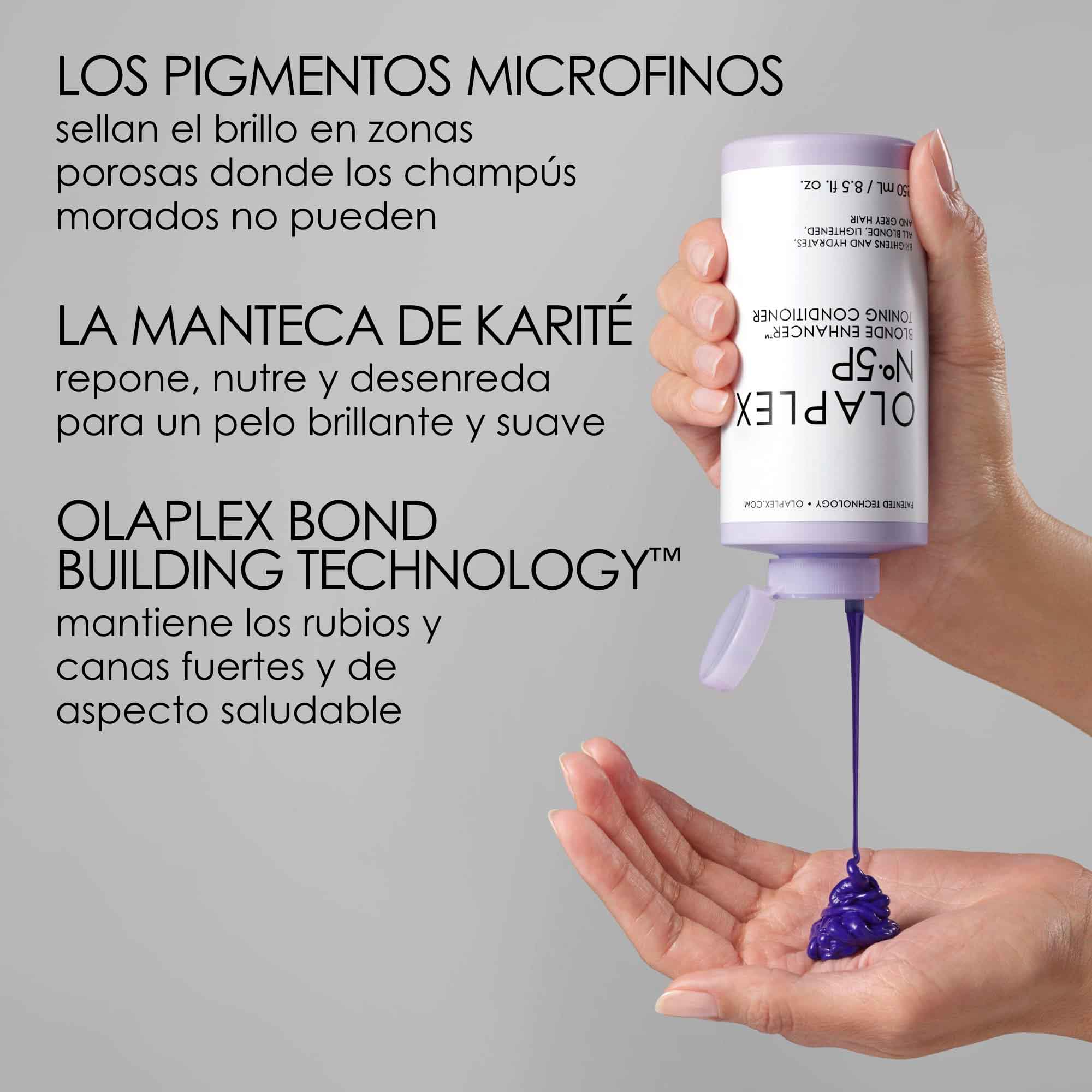 Acondicionador Potenciador de Rubios OLAPLEX N°5P 250ml - Image 4