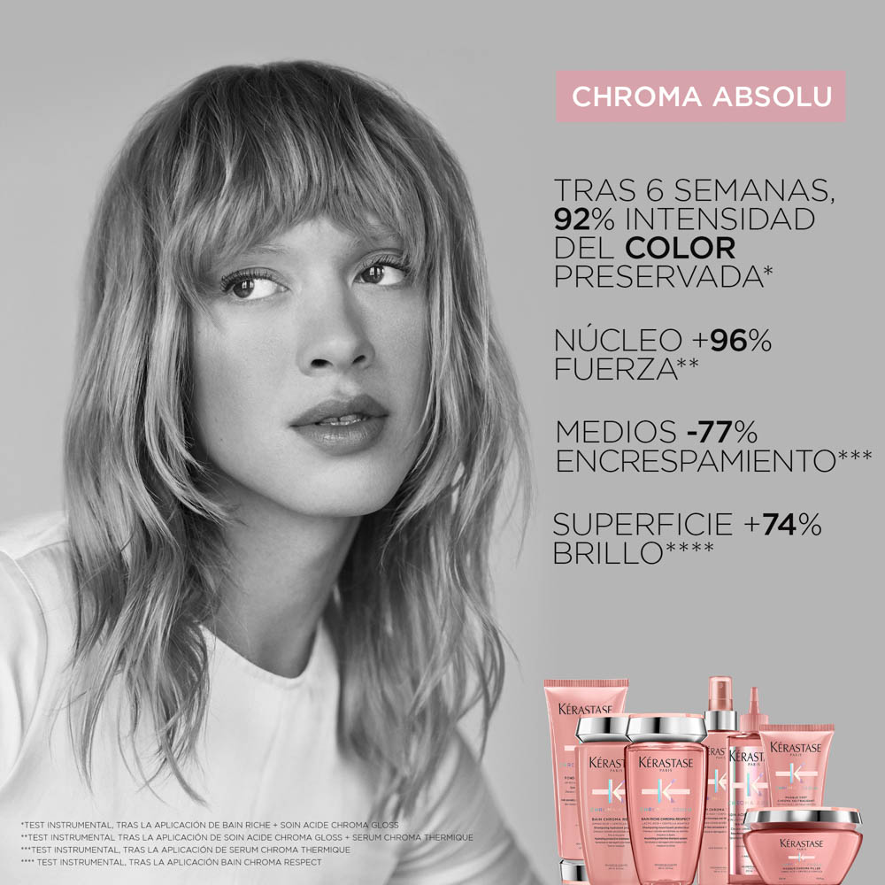 Shampoo Kérastase Chroma Absolu Respect Hidratación Cabello con Color 250ml - Image 4