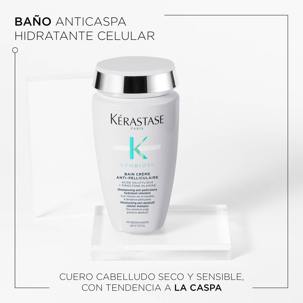 Shampoo Kérastase Symbiose Anti-Caspa para Cabello Seco 250ml - Image 2