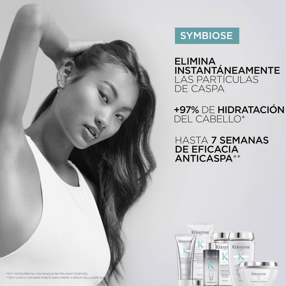 Shampoo Kérastase Symbiose Anti-Caspa para Cabello Seco 250ml - Image 3