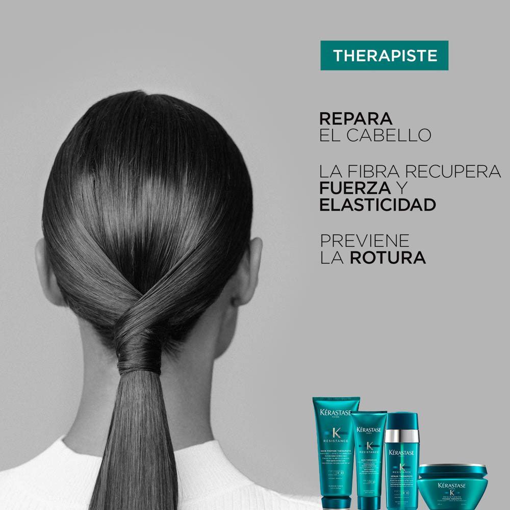 Shampoo Kérastase Résistance Therapiste Reparación Cabello Muy Dañado 250ml - Image 4